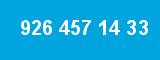 926 457 14 33 926 457 14 33